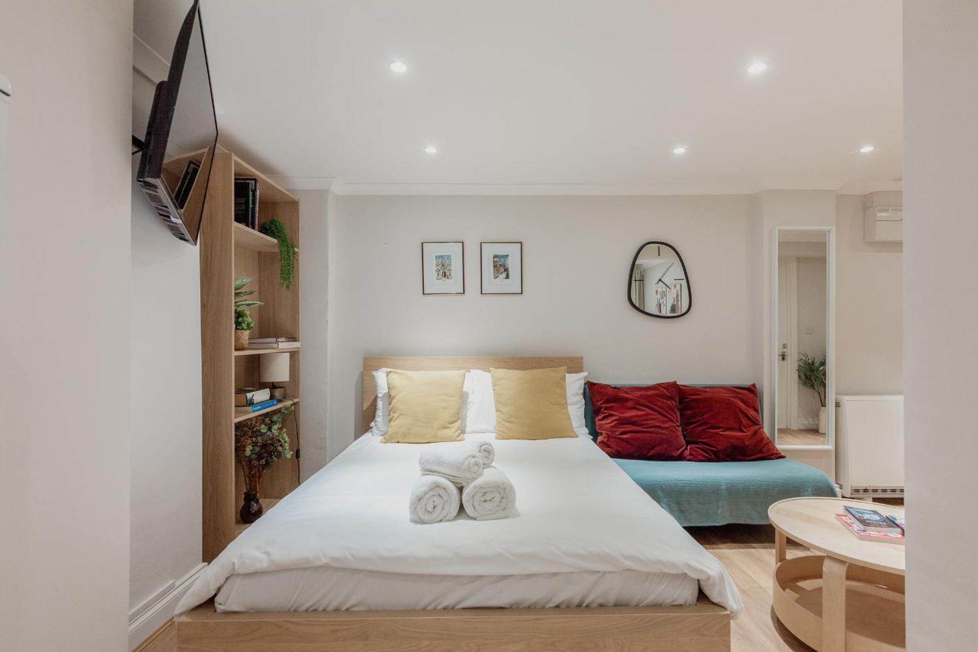 Kensington Nest Serviced Studio Londen Buitenkant foto
